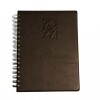 AGENDA ABEZETA 269 SETTIMANALE CON RULO TAPA MARRON OSCURO