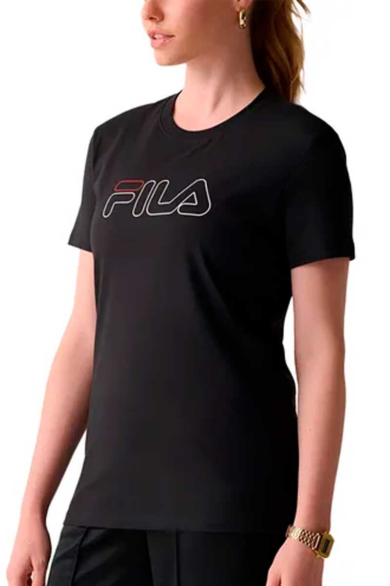REMERA MUJER FILA REGULAR BASIC OUTLINE 