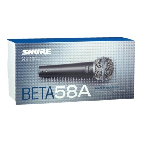 Micrófono Shure Beta 58a Original Unica