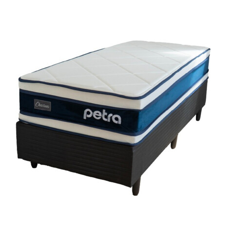 Sommier 100% Espuma 1 Plaza Petra Colchon 30cm Alto 150 Kg Sommier 100% Espuma 1 Plaza Petra Colchon 30cm Alto 150 Kg