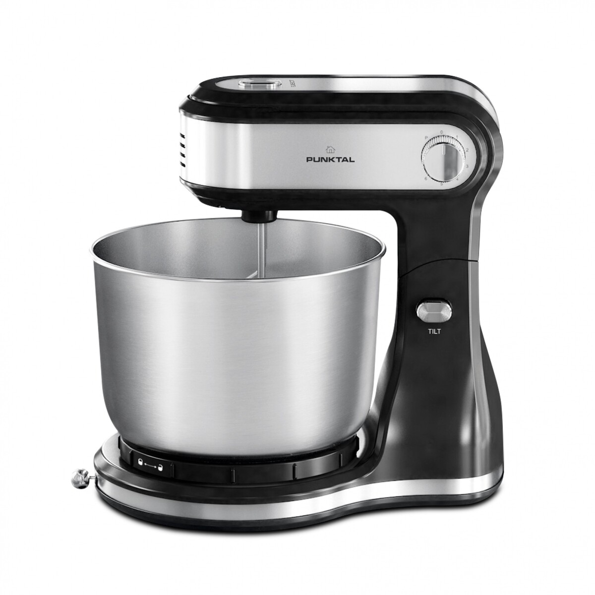 Batidora con Bowl Giratorio Punktal PK-7050 LX 300W - NEGRO 