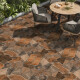Ceramica Para Piso De 60X60 Marron Rustico Rectificado Antideslizante Pei Iv Lume GAMAS DE MARRON