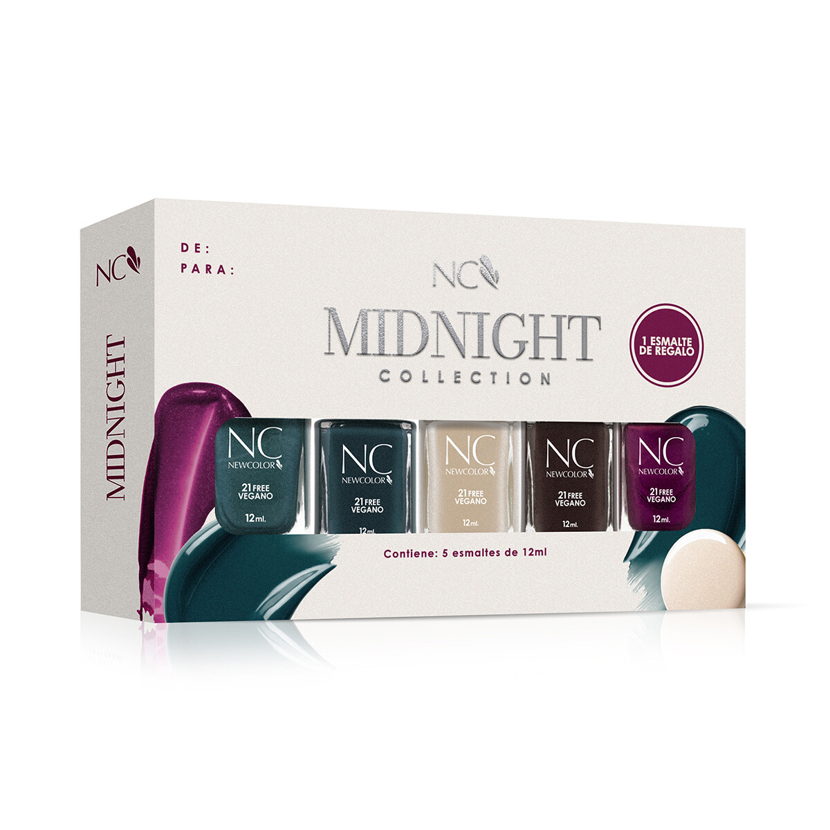 NEW COLOR ESMALTE CAJA MIDNIGHT- AMISTAD 