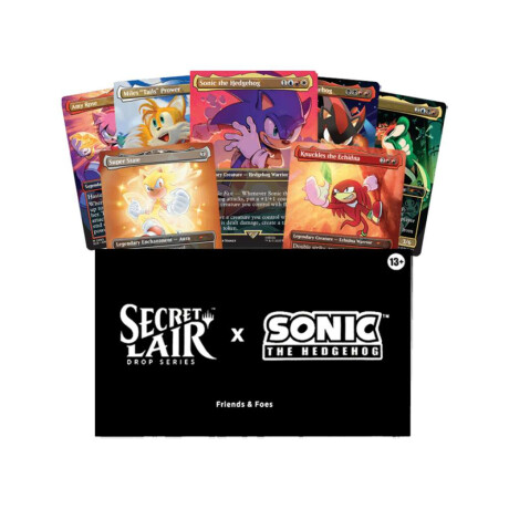 Magic Secret Lair Sonic Friends & Foes [Inglés]