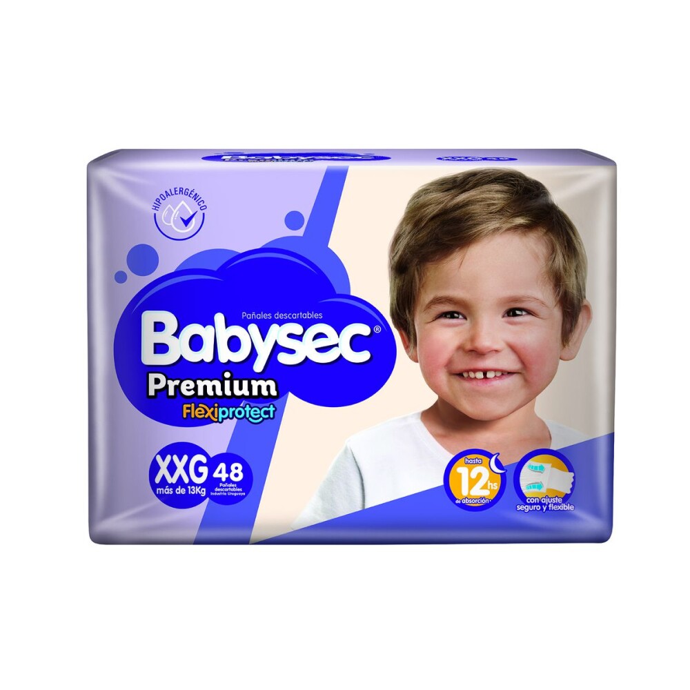 BABYSEC PREMIUM JUMBO XXGRANDE PAQ. X 48 única