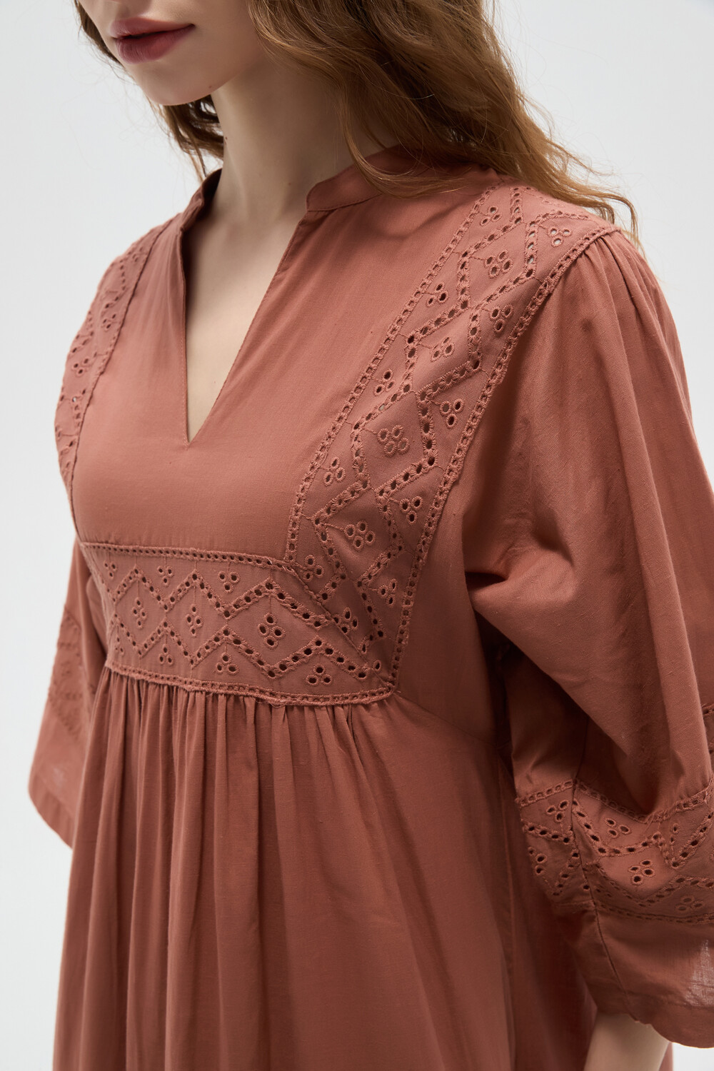 Vestido Brows Chocolate