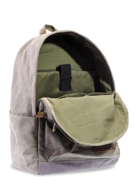 MOCHILA DE LONA Verde