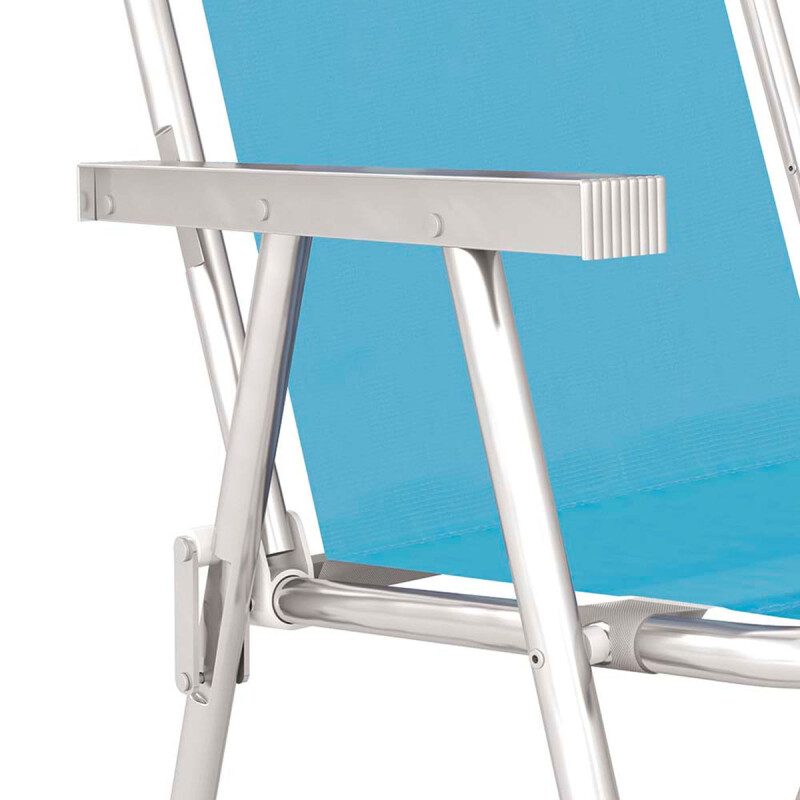 Silla Alta Conforto Sannet Aluminio AZUL CLARO