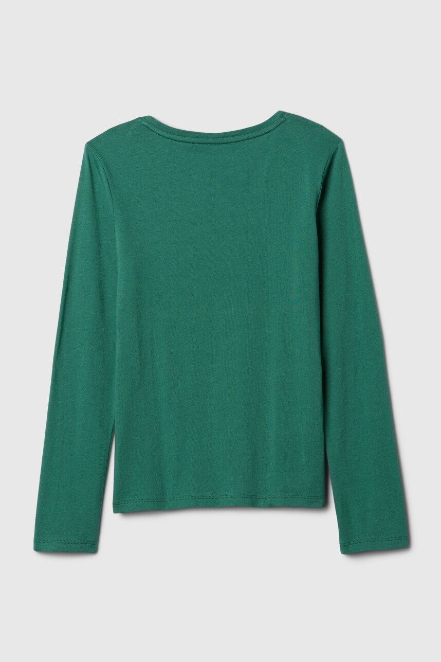 Remera Gràfico Manga Larga Niña Balsam Tree