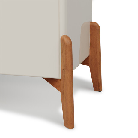 Aparador Studio Off White y Natural