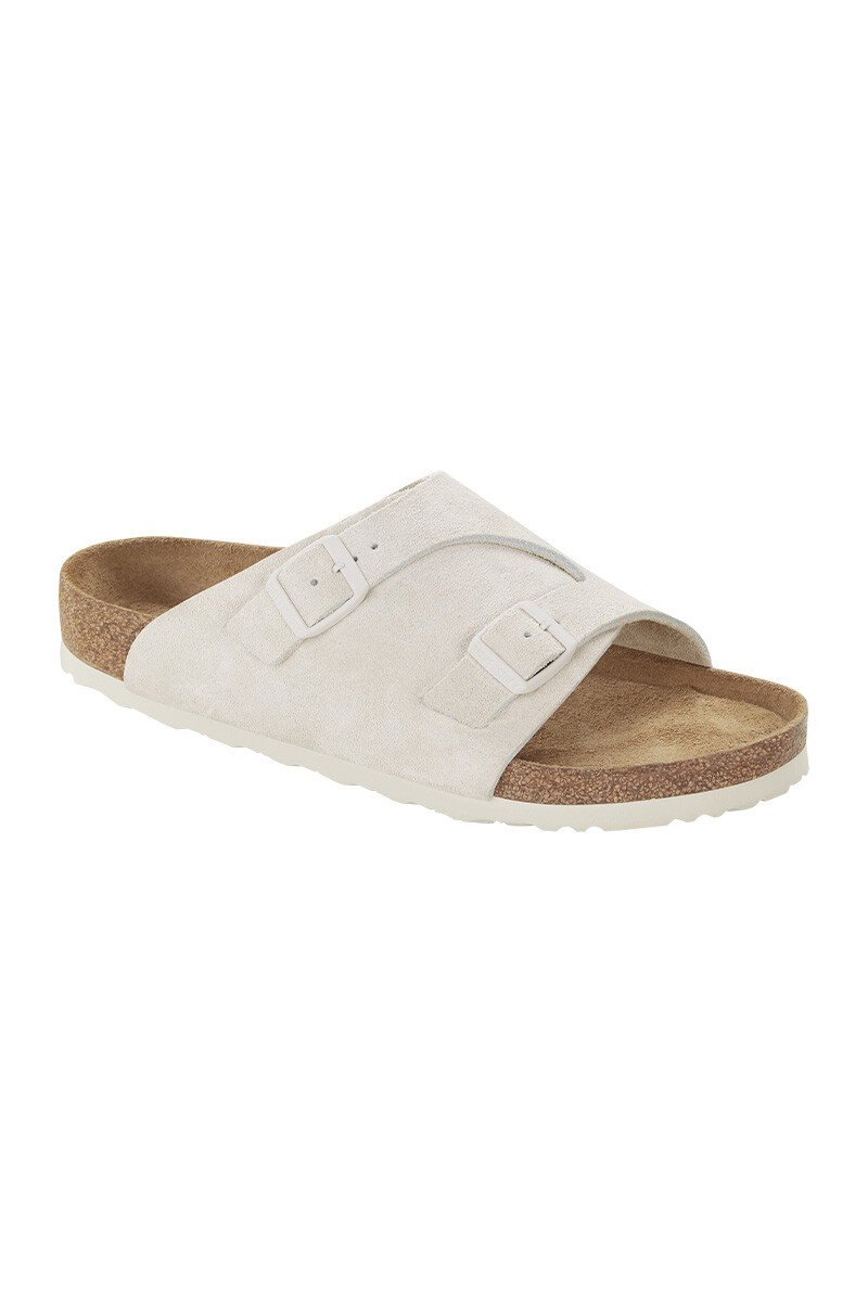 Sandalia Zürich Leve Antique - Regular - White 