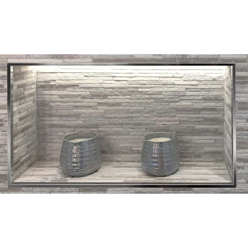 Acero Inox. Listello Clásico 20mm x 2.20 mt Brillo Acero Inox. Listello Clásico 20mm X 2.20 Mt Brillo