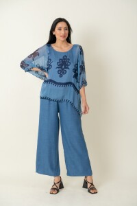 BLUSA CELANDINE Baby blue