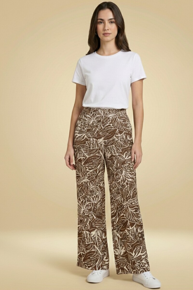 Palazzo Estampado. Palazzo Estampado.