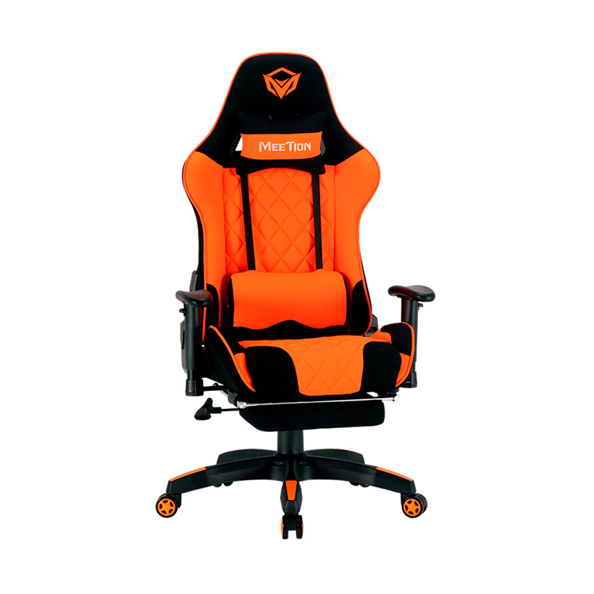 Silla Gamer Meetion MT-CHR25 con Apoyapies Black