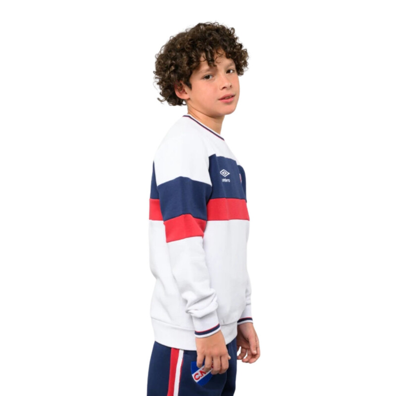 Buzo Umbro A La Base Grav Niños NU243089 Blanco-azul