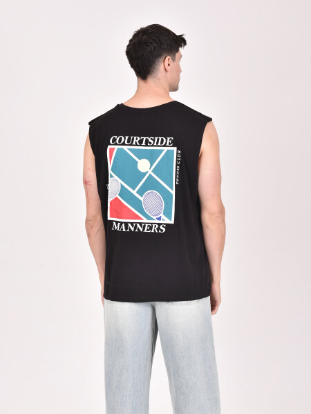 MUSCULOSA MIST NEGRO