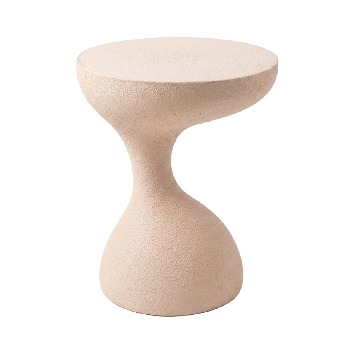 MESA CENTRO CERAMICA ROSA 40X52CM 