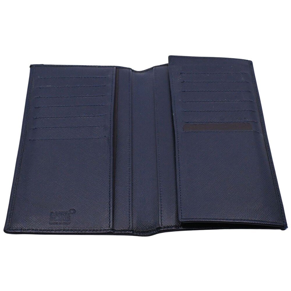 Billetera Mont Blanc azul n° 112353 Billetera Mont Blanc azul n° 112353