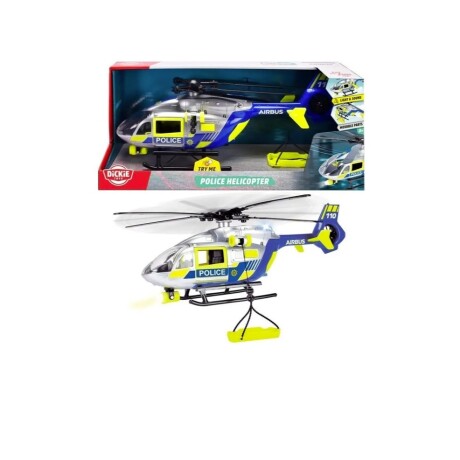 Dickie helicoptero de policia Luz, sonido, y mas 001