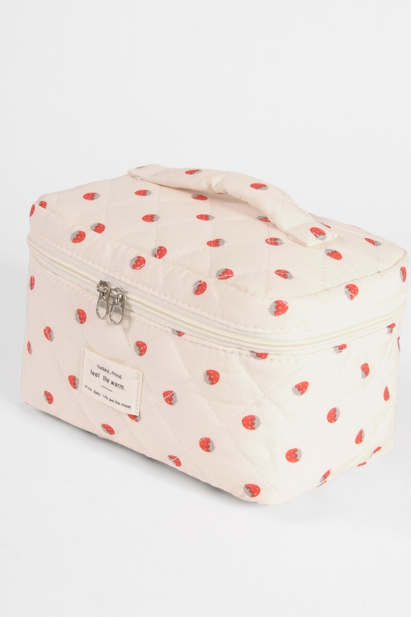 Estuche organizador fruti blanco
