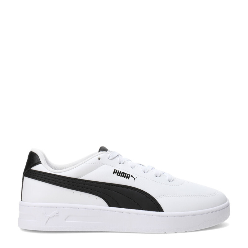 Championes de Hombre Puma Court Classic Clean Blanco - Negro