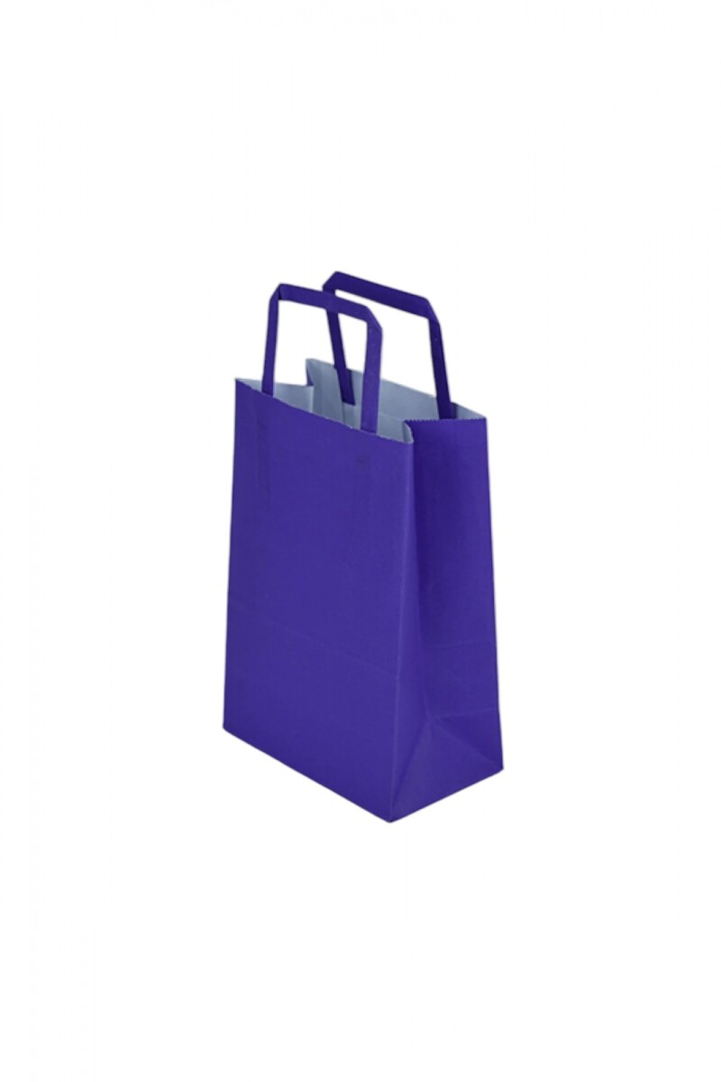 Bolsa lisa acuario 14x08x20 cm - VIOLETA 