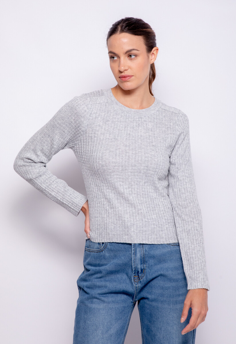 SWEATER NARLA - Gris Melange 