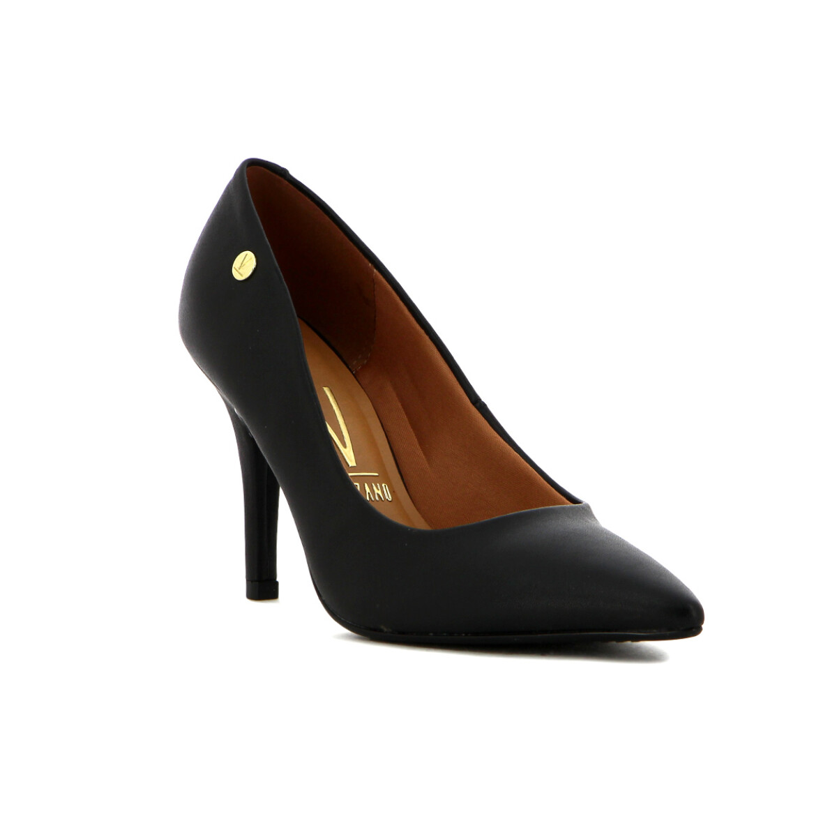 Zapato Formal Mujer Vizzano Clásito Taco Alto - Negro 
