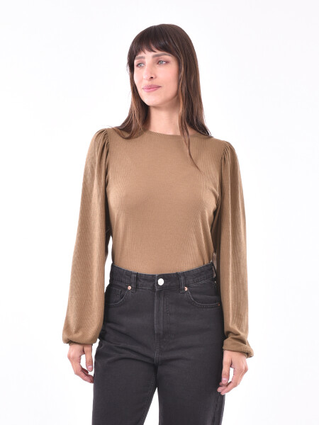 REMERA EVA KAKI
