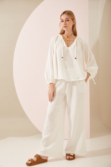 PANTALON BREEZE BLANCO
