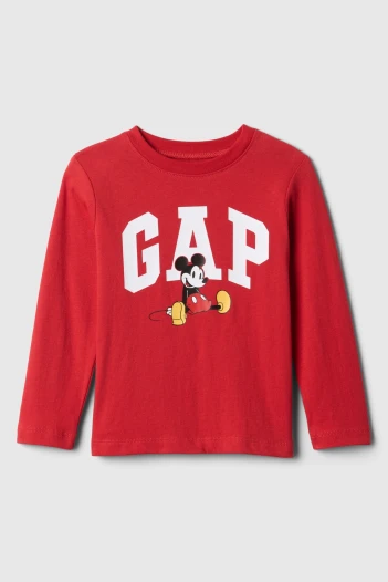 Remera Disney Manga Larga Toddler Niño Sp Dis Fam Red