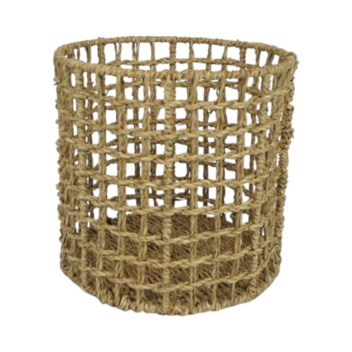 CESTO CIRCULAR D26xH26CM SEAGRASS NATURAL 