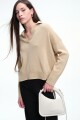 SWEATER COLLAR Beige