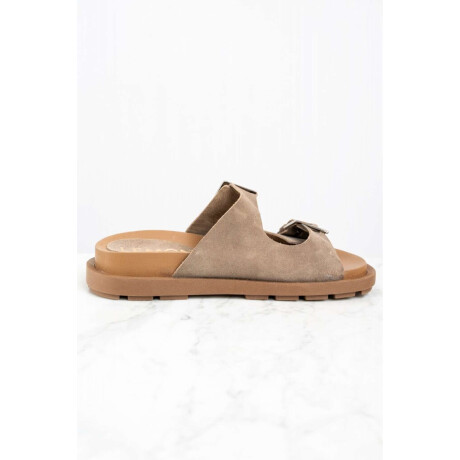 Sandalia Gamuza Vison