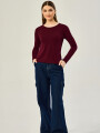 Remera Natascha Bordeaux