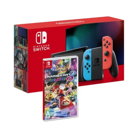Nintendo Switch Neon V2 + Mariokart 8 Deluxe físico Nintendo Switch Neon V2 + Mariokart 8 Deluxe físico