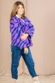 Tapado Zebri Violeta