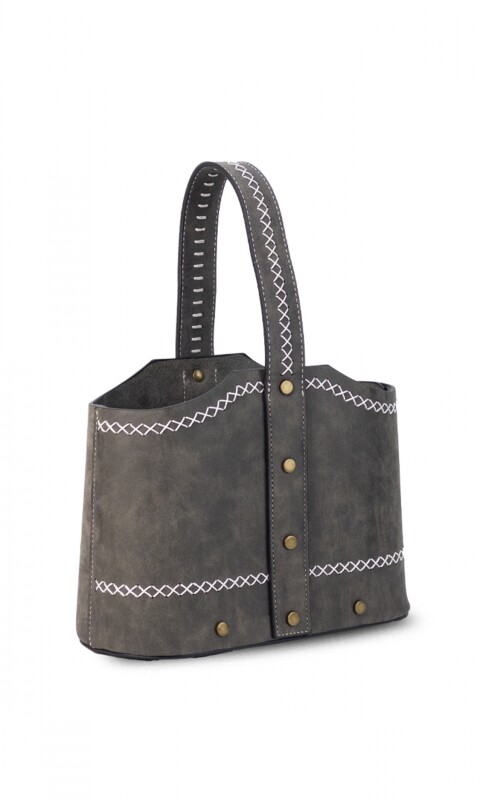 POSATERMO BUTAN C/COSTURA ARTESANAL HUMO