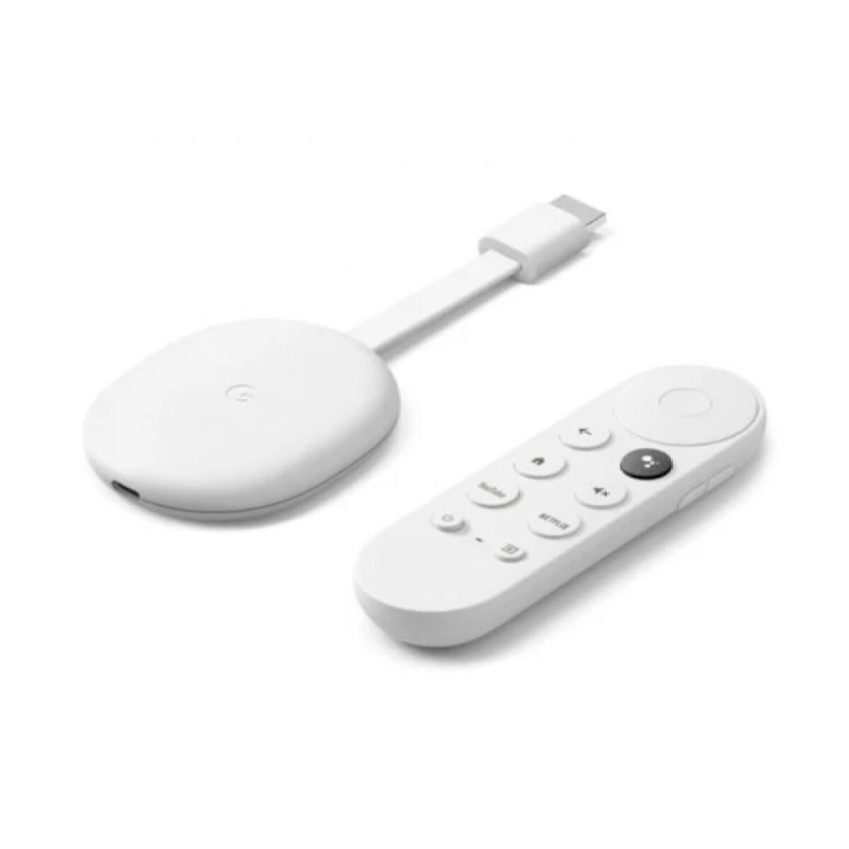 Google Chromecast 2020 Blanco Con Control 