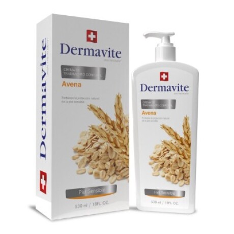 DERMAVITE CREMA CORPORAL PARA PIEL SENSIBLE AVENA 530ml DERMAVITE CREMA CORPORAL PARA PIEL SENSIBLE AVENA 530ml