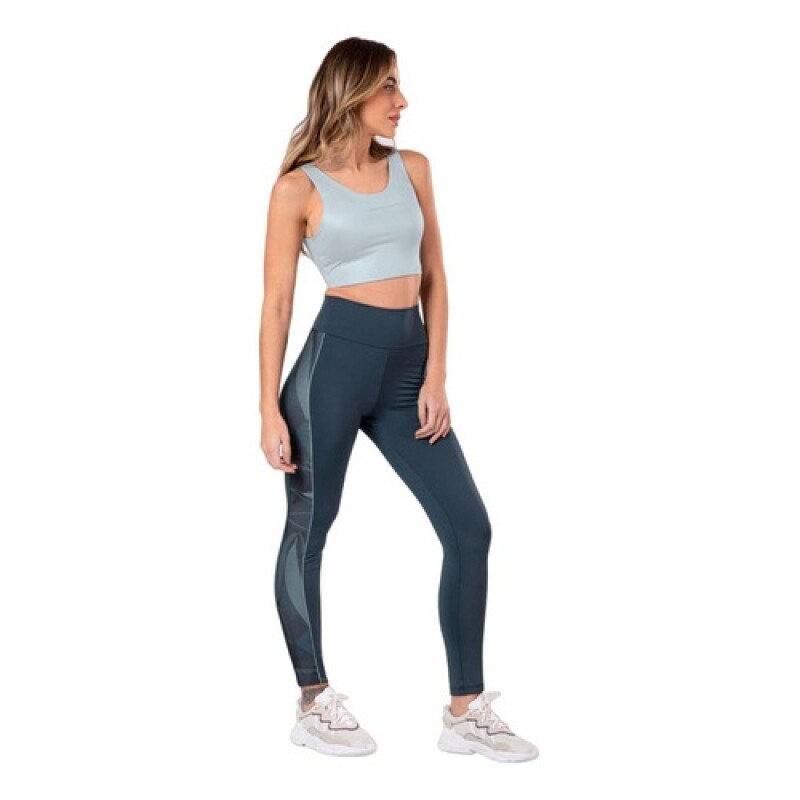 Calza legging deportiva para dama Graphene diseño Gris Calza legging deportiva para dama Graphene diseño Gris
