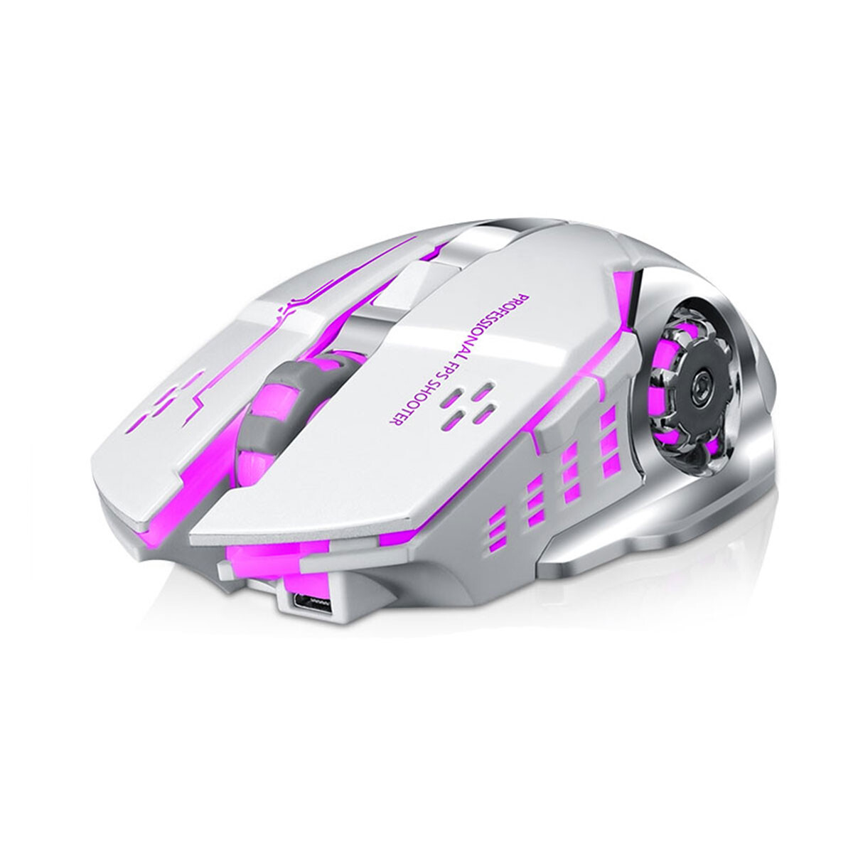 MOUSE INALAMBRICO TWOLF Q14 BLANCO 