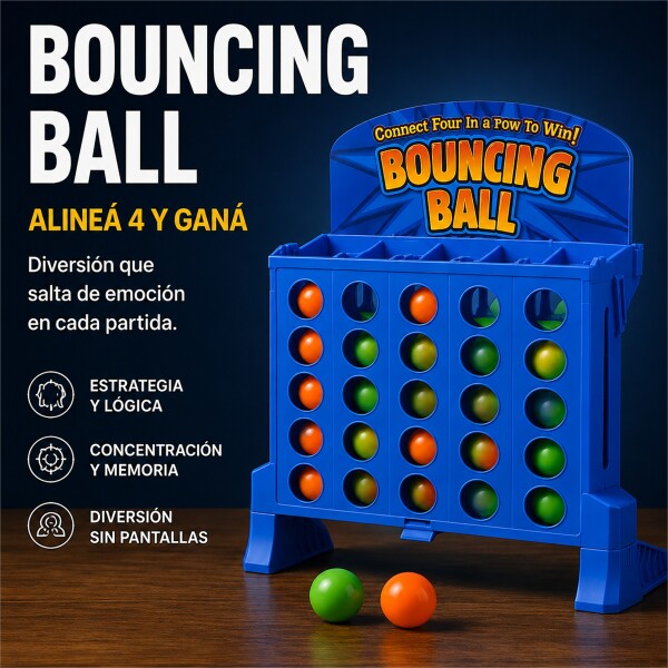 Juego de Mesa Bouncing Ball con 25 Bolas Azul 1