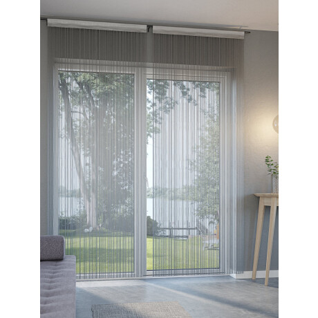 Cortina De Hilos Yxlan 1X90X245 Gris