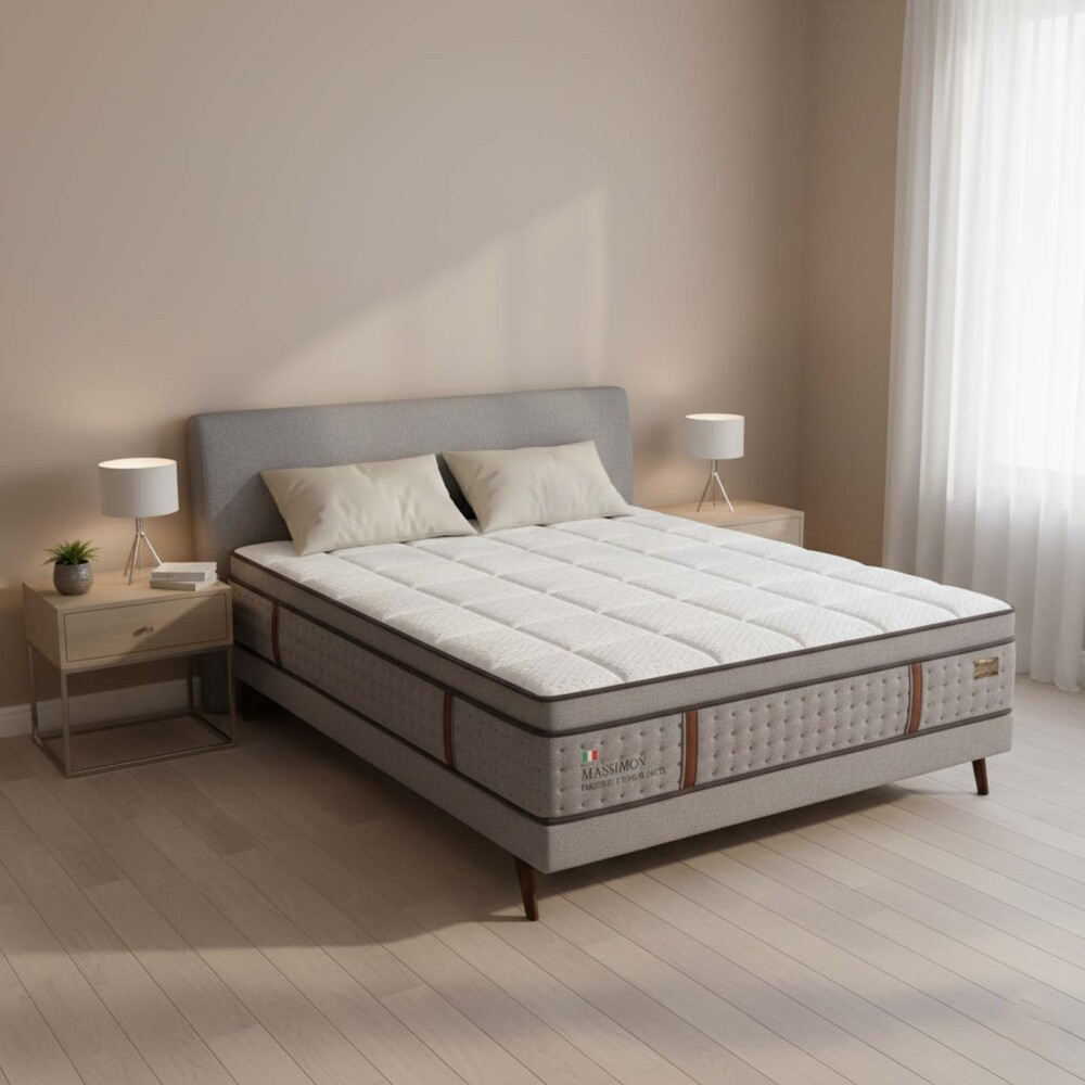 SOMMIER 1 PLAZA Y MEDIA RESORTES MASSIMOS