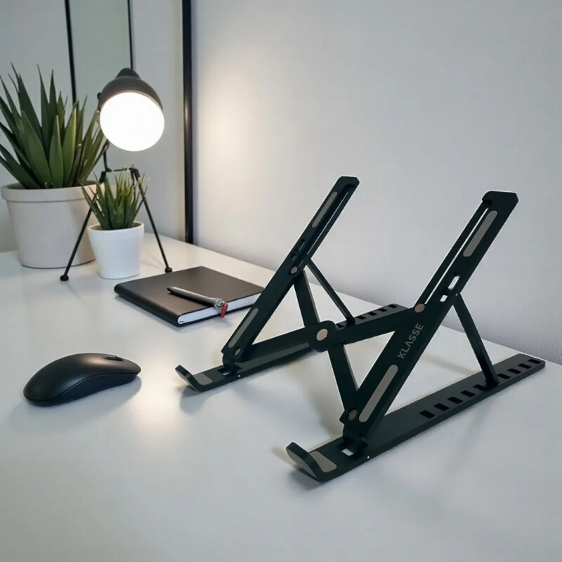 Soporte Notebooks Portátil Klasse | 10 Niveles | Color negro Soporte Notebooks Portátil Klasse | 10 Niveles | Color negro
