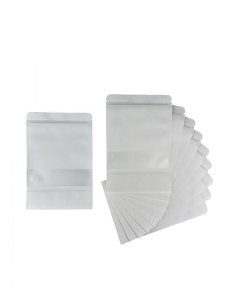 Pack x 100 - bolsa visor 15x22 cm BLANCO