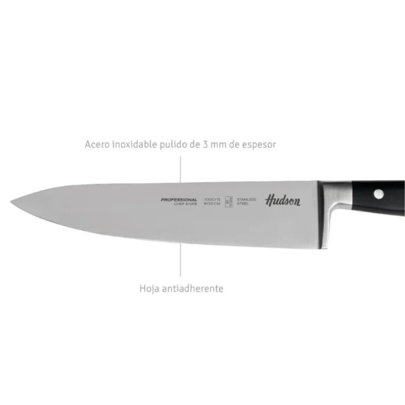 Hudson Cuchillo Profesional Chef 8in Hudson Cuchillo Profesional Chef 8in