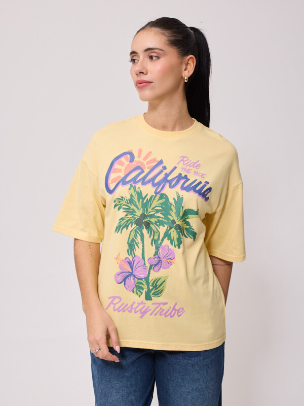 T-SHIRT TUITO RUSTY Amarillo